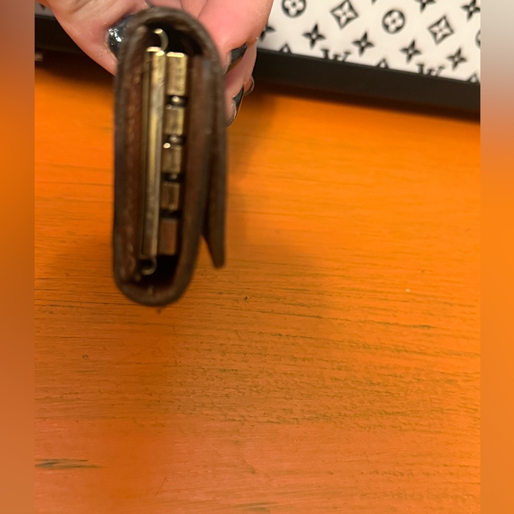 Louis Vuitton Brown Monogram Canvas Key/Wallet - Picture 6 of 10